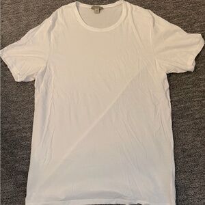 Burberry Body Cotton Mens White T Tee Shirt XXL Pajama Sleep EUC